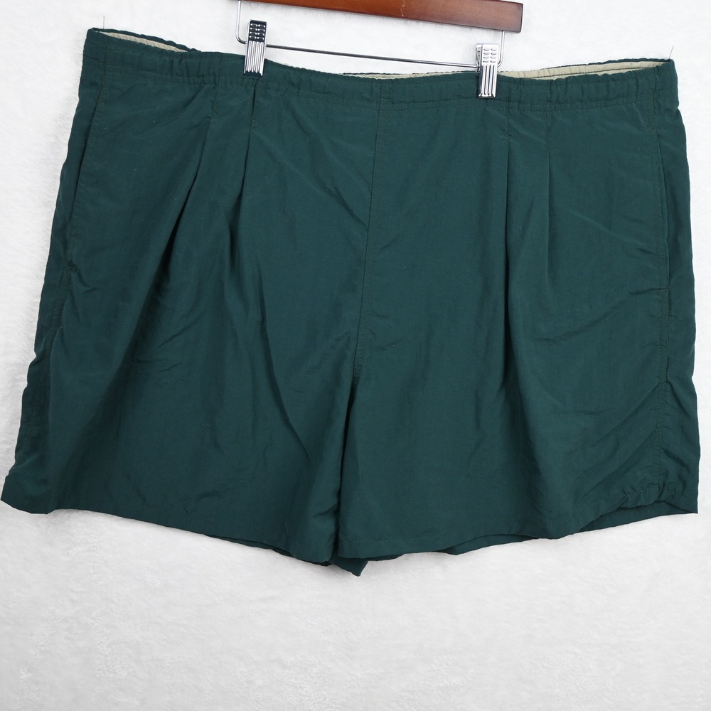 Bimini Bay Outfitters Swim Trunks Mens XL Green Mesh Liner Cargo Pocket